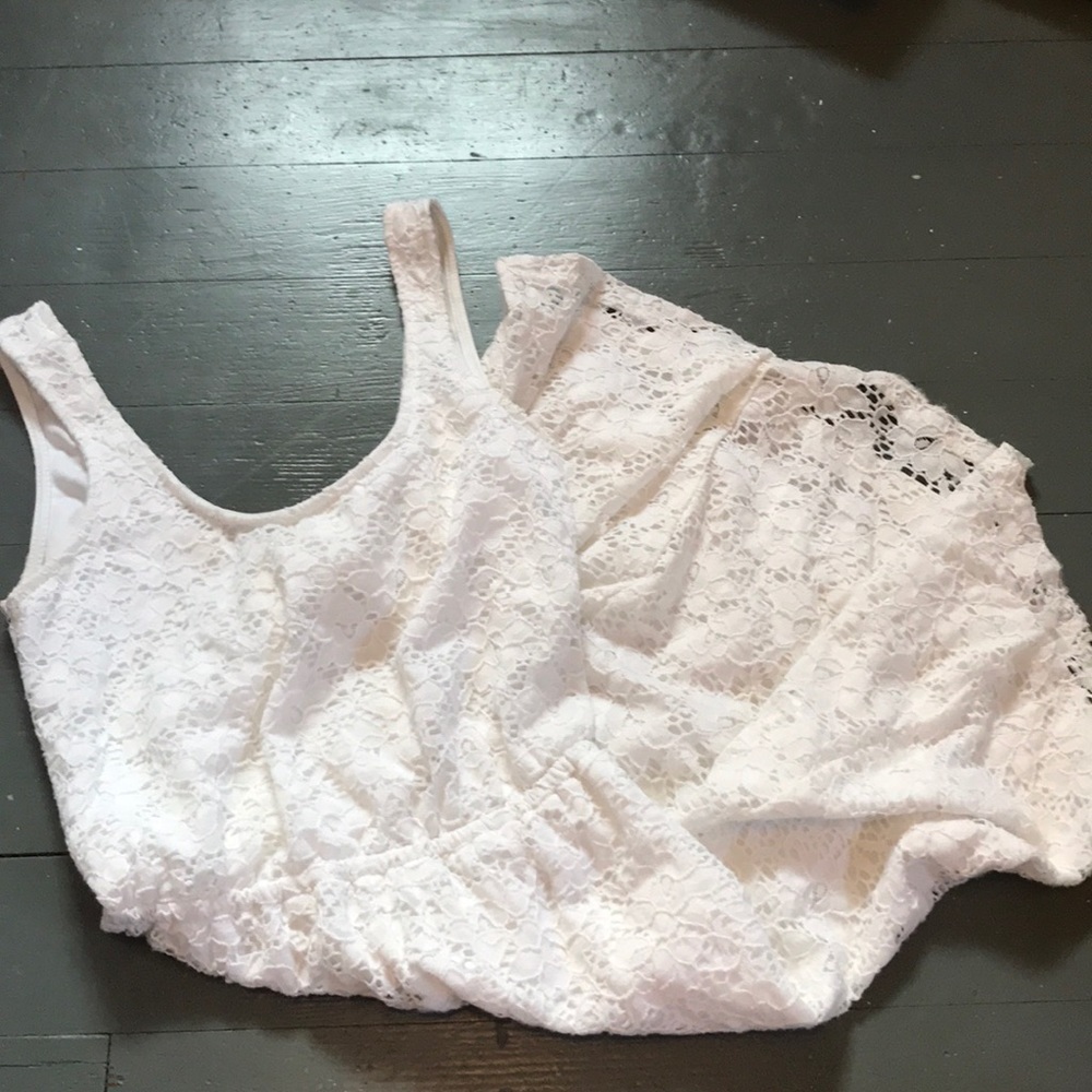 Rue 21 White Floral Dress